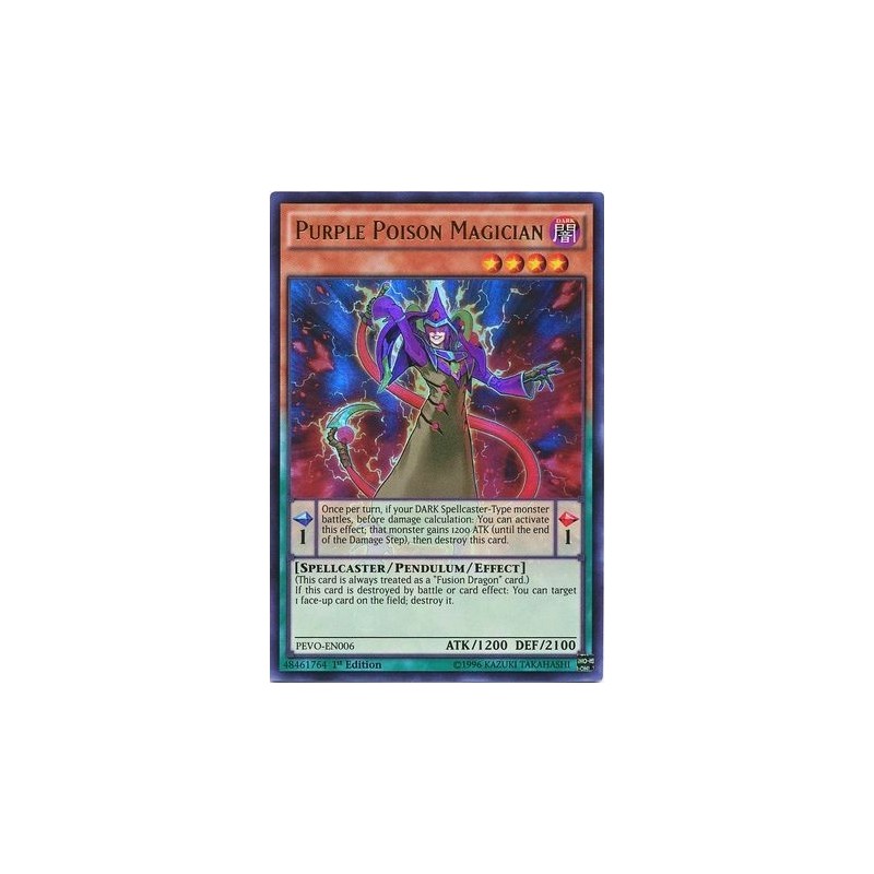 Pendulum Evolution - ﻿﻿﻿Purple Poison Magician