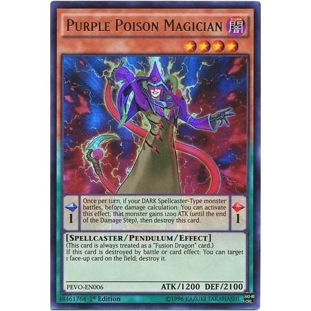 Pendulum Evolution - ﻿﻿﻿Purple Poison Magician