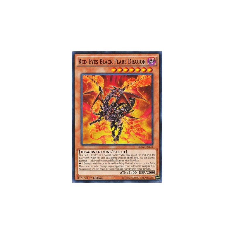 Legendary Deck II - Red-Eyes Black Flare Dragon