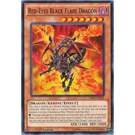 Legendary Deck II - Red-Eyes Black Flare Dragon