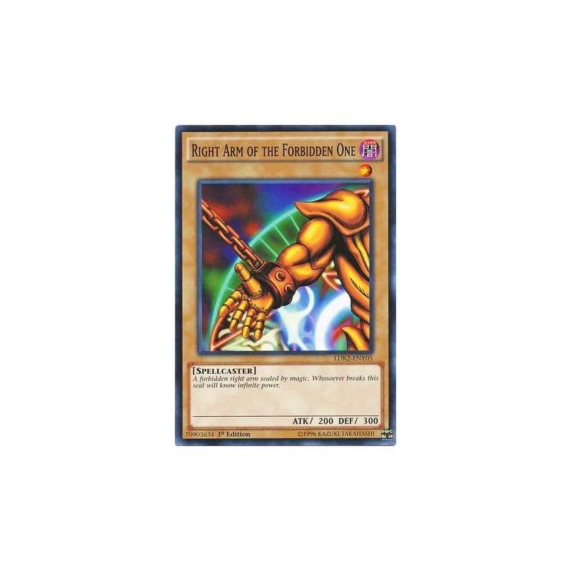 Legendary Deck II - ﻿Right Arm of the Forbidden One